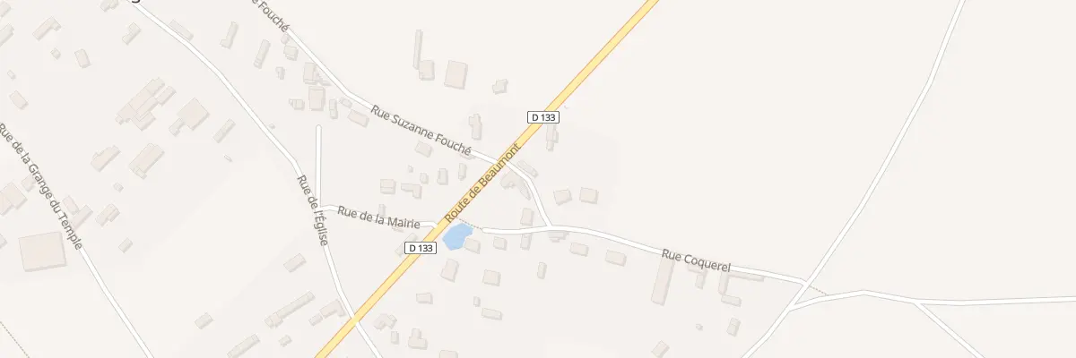 Plan du 3 Rte de Beaumont à Épreville-près-le-Neubourg