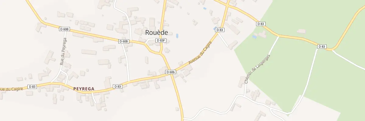Plan du 107 Peyrisses à Rouède