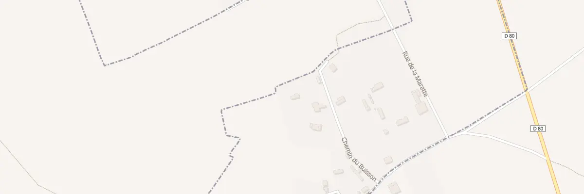 Plan du 7 Che du Buisson au Bosc du Theil
