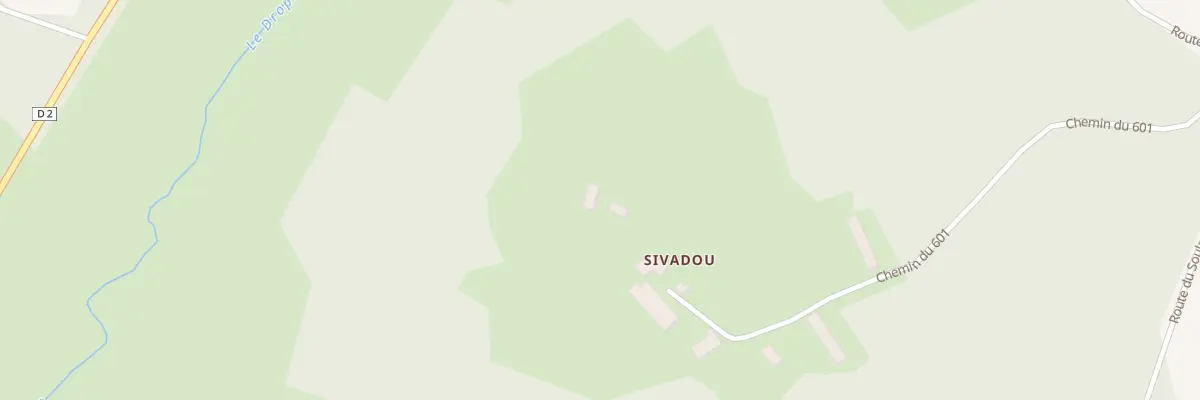 Plan du 40 Sivadou-Ouest à Gaugeac