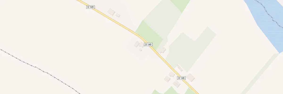 Plan du 3640 Rte de Samatan à Polastron