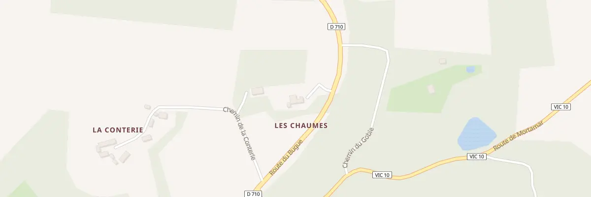 Plan du 52 Les Chaumes à Saint-Félix-de-Reillac-et-Mortemart