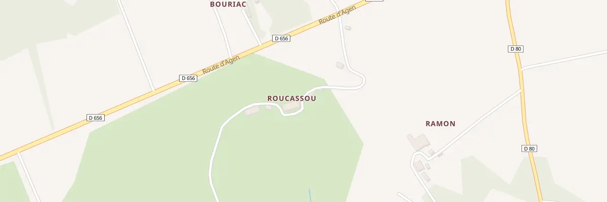 Plan du 5056 Roucassou à Saint-Amans-du-Pech