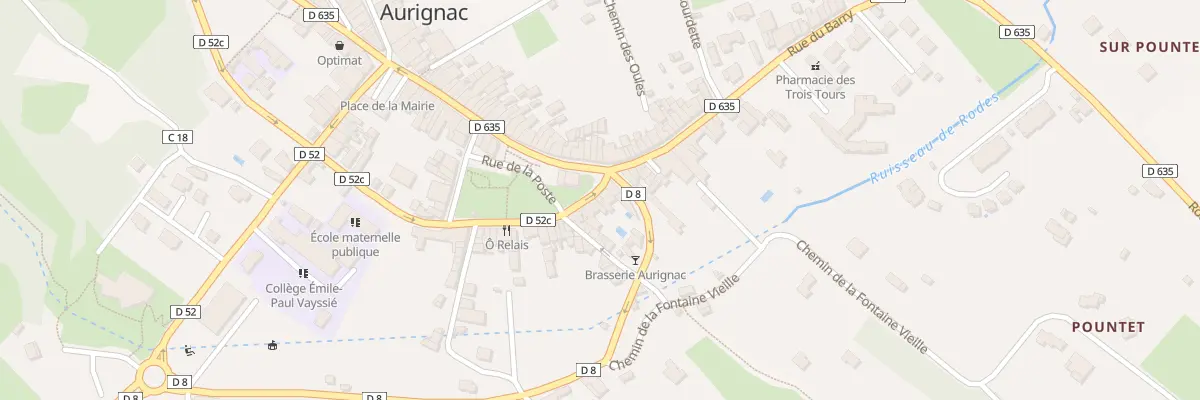 Plan du 258 Rue du Foirail à Aurignac