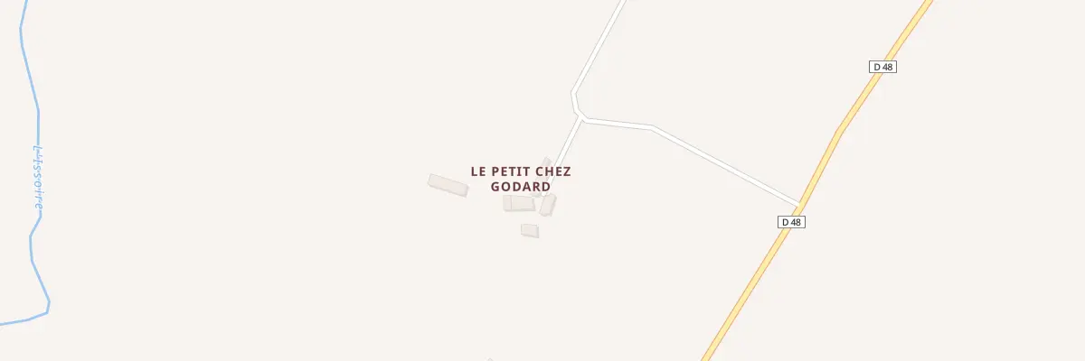 Plan du 5420 Chez Godard à Val d’Issoire