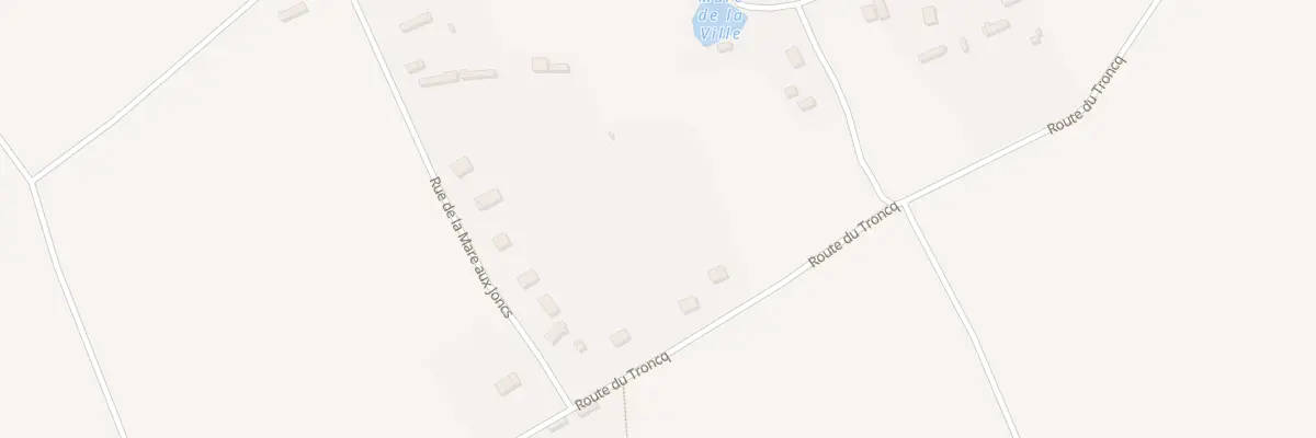 Plan du 11 Rte du Troncq à Épégard
