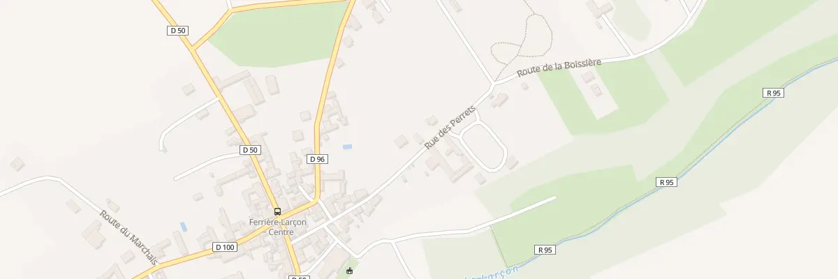 Plan du 13 Rue des Perrets à Ferrière-Larçon