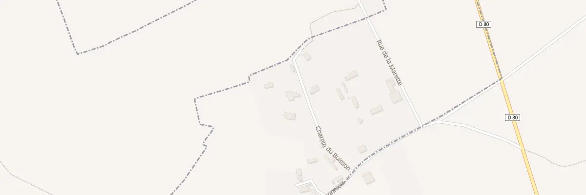 Plan du 7B Che du Buisson à Saint-Meslin-du-Bosc