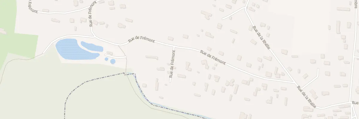 Plan du 38 Rue de Frémont à Saint-Ouen-de-Thouberville