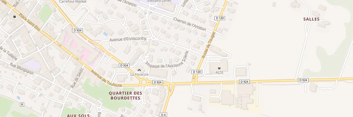 Plan du 6384 Imp de l’Anc Scierie à Gimont