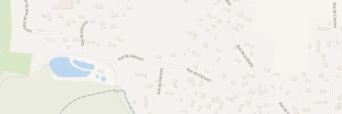 Plan du 41 Rue de Frémont à Saint-Ouen-de-Thouberville