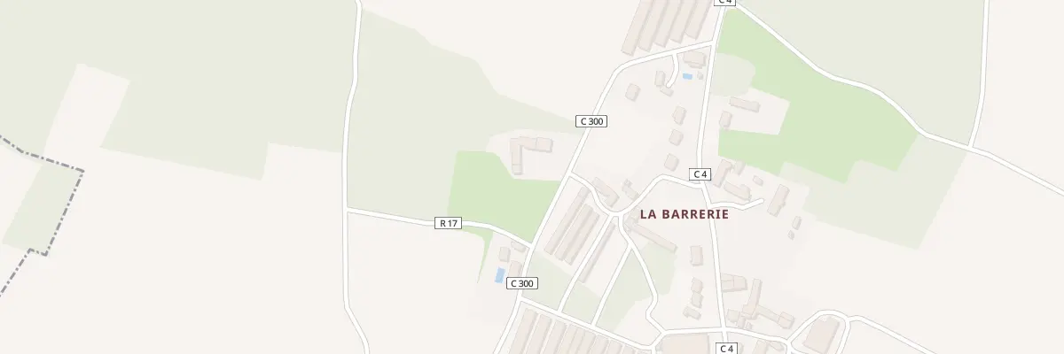 Plan du 27 La Barrerie à Courçay