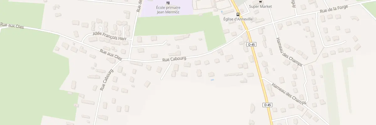 Plan du 185 Rue Cabourg à Anneville-Ambourville