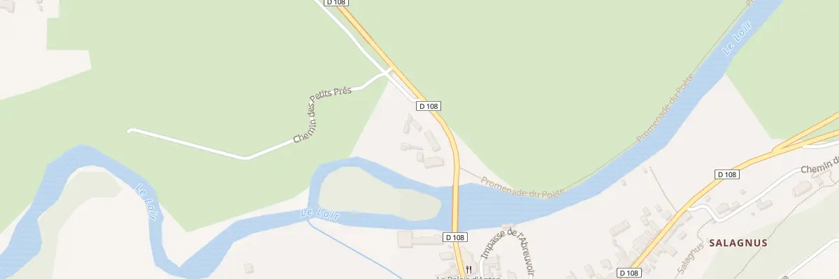 Plan du 3 Sq de la Liberte à Lavardin