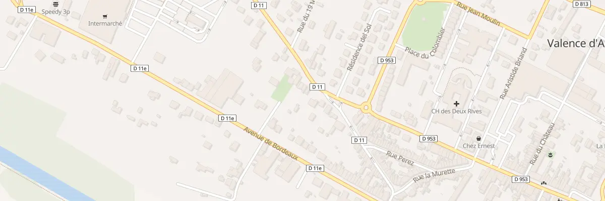 Plan du 59 Rue de Castels à Valence