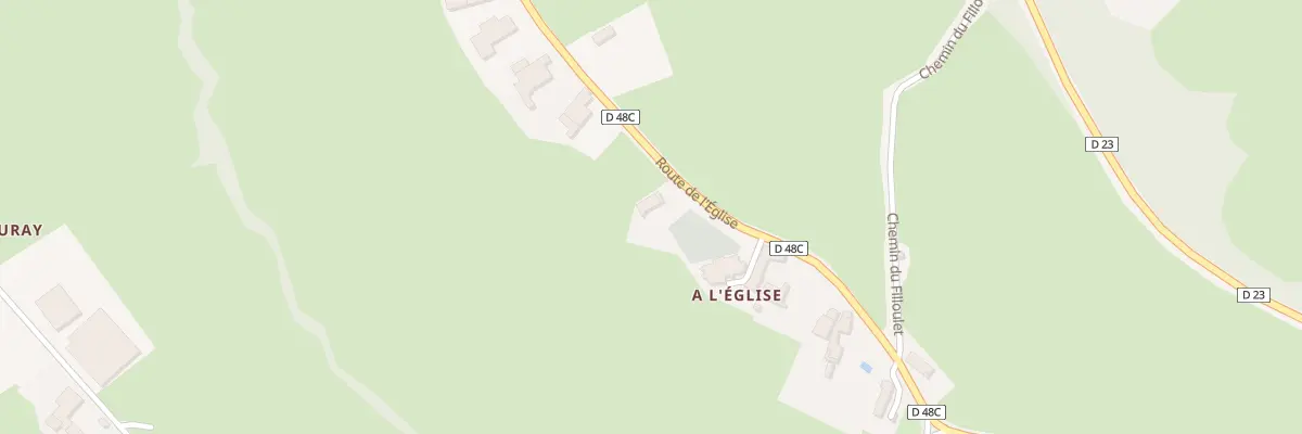 Plan du 10 A l’Eglise à Eoux