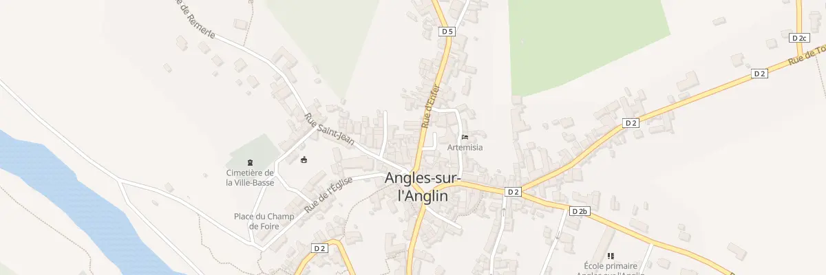 Plan du 7 Rue d’Enfer à Angles-sur-l’Anglin