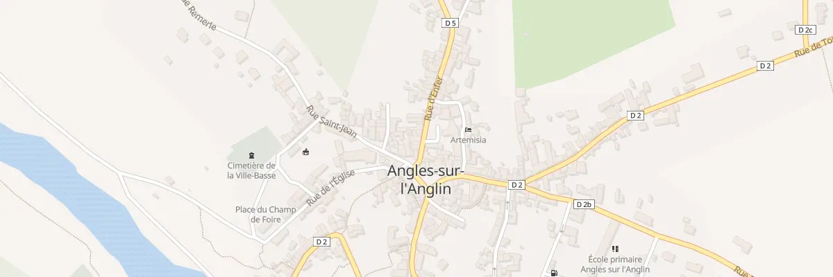 Plan du 3 Rue d’Enfer à Angles-sur-l’Anglin