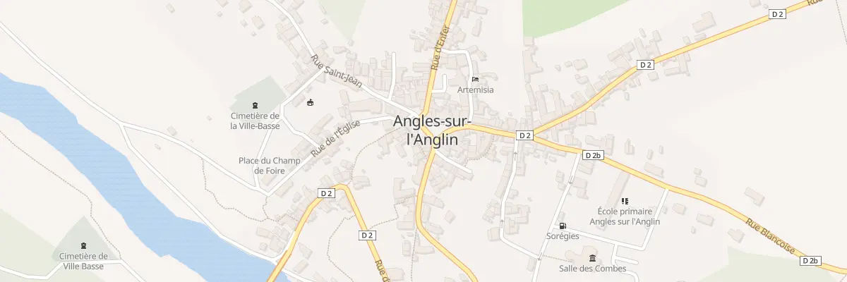 Plan du 10 Pl Aime Octobre à Angles-sur-l’Anglin