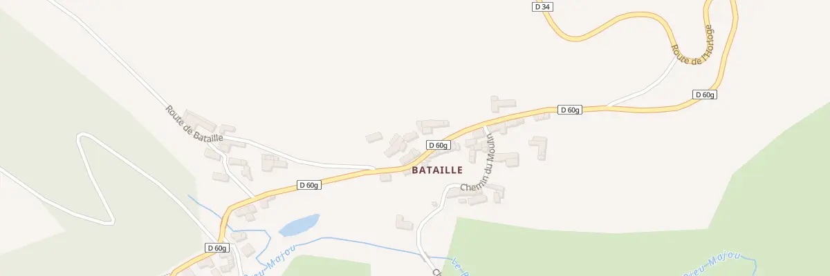 Plan du 520 Rte de Bataille à Chein-Dessus