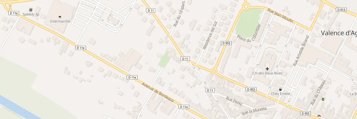Plan du 61 Rue de Castels à Valence