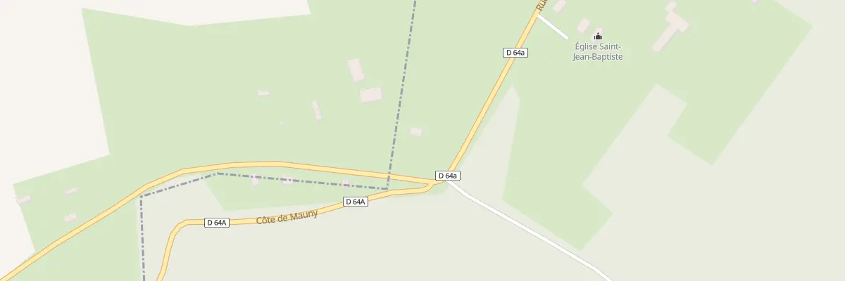 Plan du 277 Rue de la Ferme des Clos à Mauny