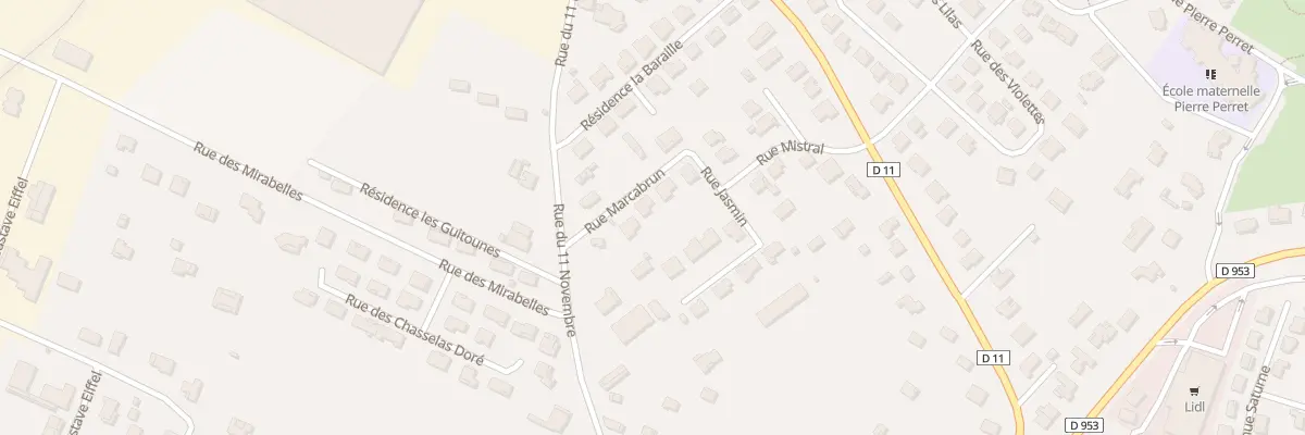 Plan du 4 Rue Marcabrun à Valence