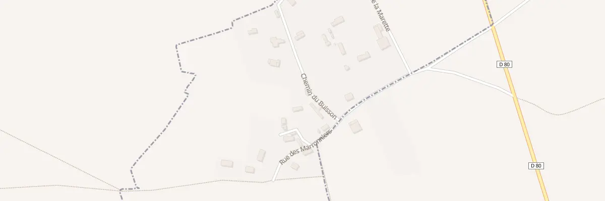 Plan du 3 Che du Buisson à Saint-Meslin-du-Bosc
