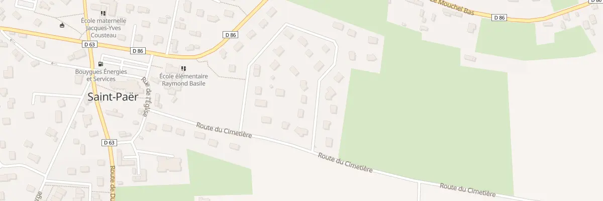 Plan du 365 La Maison Blanche à Saint-Paër