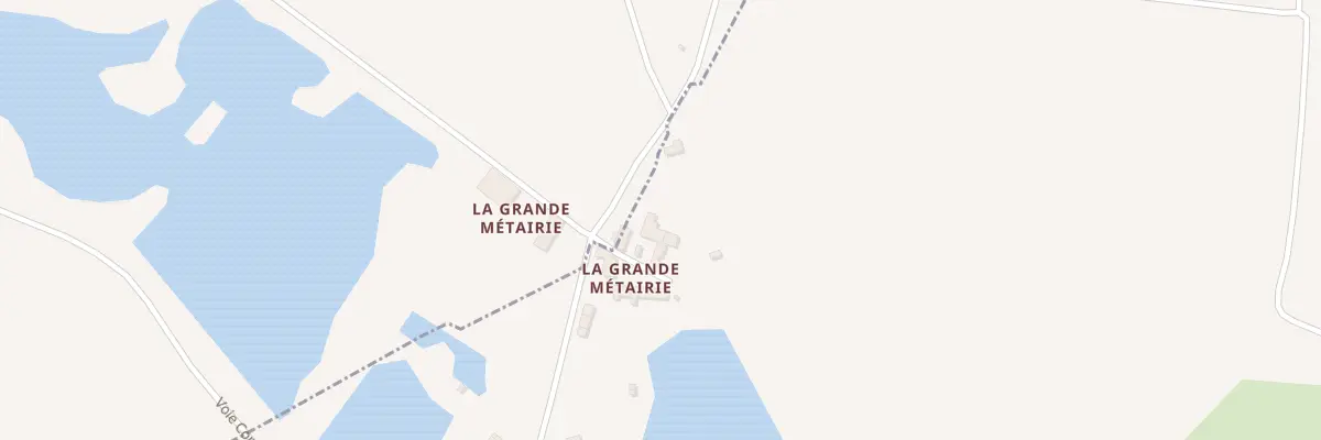 Plan du 6 La Grande Metairie à Lavardin