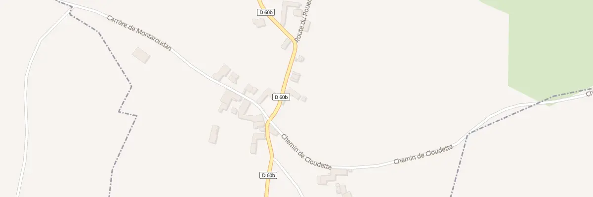 Plan du 46 Chourquet à Rouède