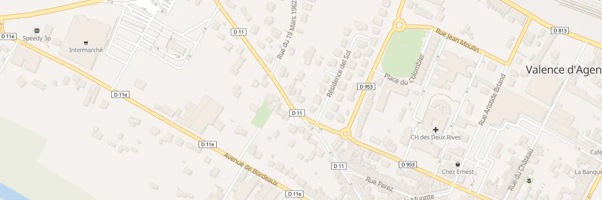 Plan du 56 Rue de Castels à Valence