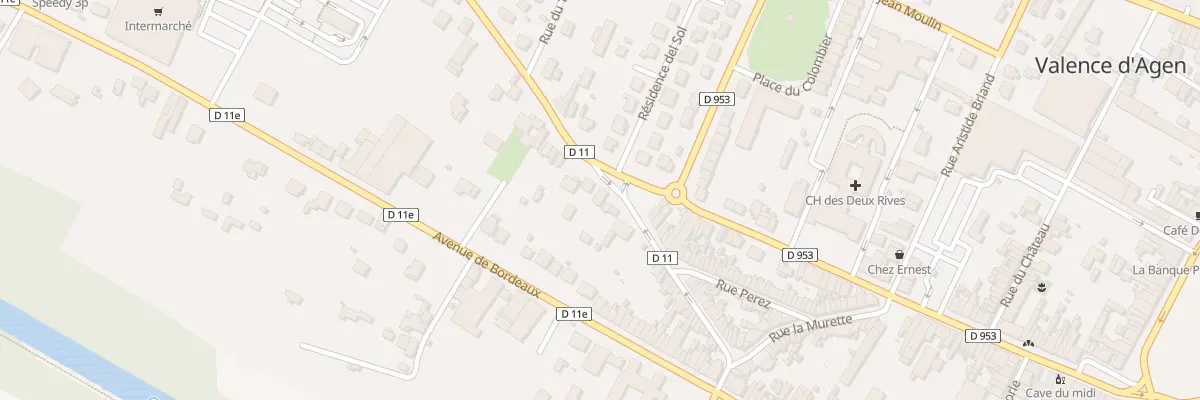 Plan du 53 Rue de Castels à Valence