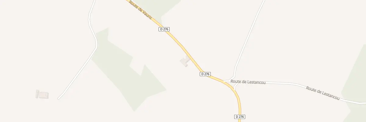 Plan du 1878 Rte de Vauris à Salles