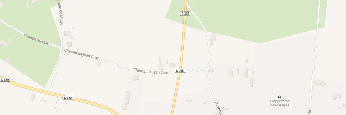 Plan du 5 Jean Gros à Marsalès