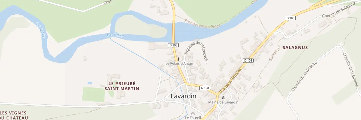Plan du 6 Pl Capitaine du Vigneau à Lavardin