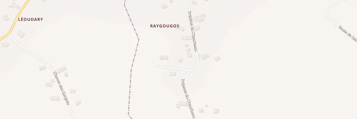 Plan du 4 Imp du Raygougos à Figarol