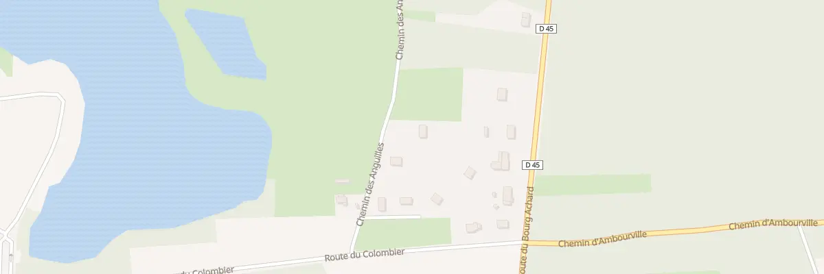 Plan du 136 Che des Anguilles à Anneville-Ambourville
