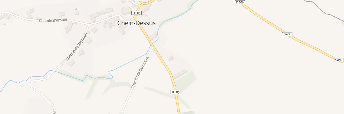 Plan du 171 Rte de la Croix de Pierre à Chein-Dessus
