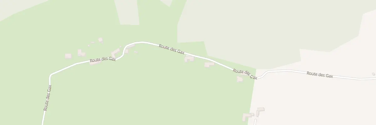 Plan du 970 Rte des Gax à Rouède