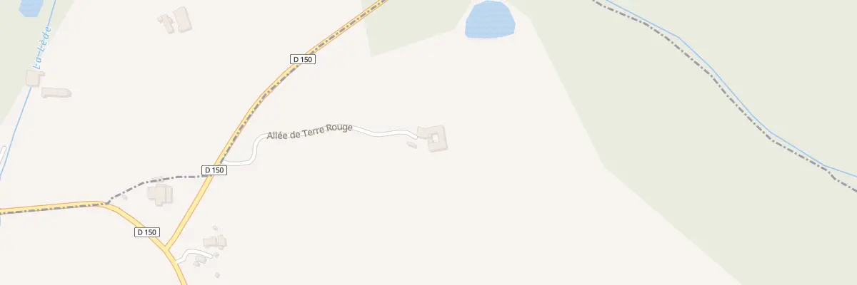 Plan du 252 All de Terre Rouge à Salles