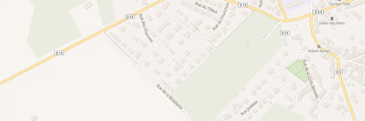 Plan du 16 Rue du Fourichon à Authon-du-Perche