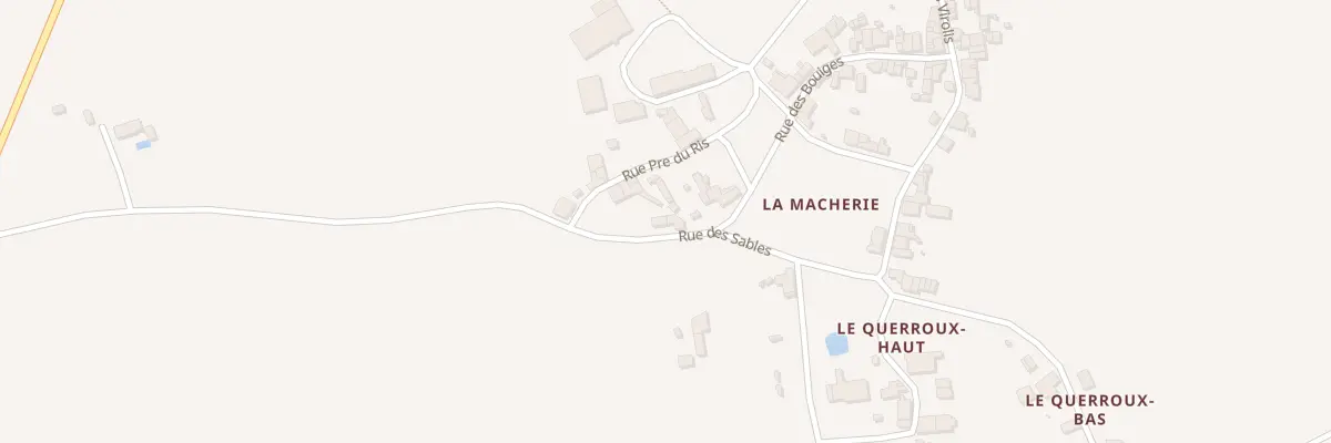 Plan du 26 Rue des Bouiges à Saulgé