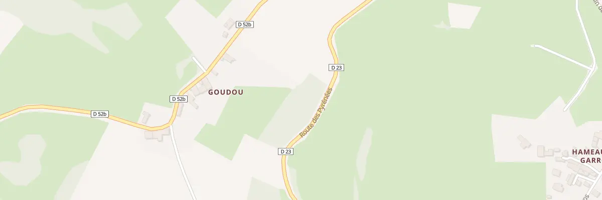 Plan du 16 Goudou à Boussan