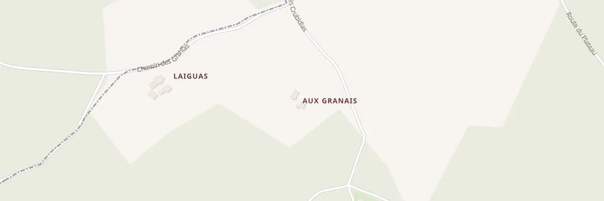 Plan du 930 Che des Crubidias à Saint-Geyrac