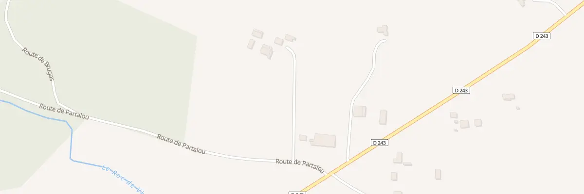Plan du 84 Plaine des Nauzettes à Trémons