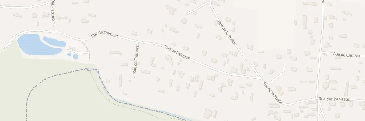 Plan du 46 Rue de Frémont à Saint-Ouen-de-Thouberville