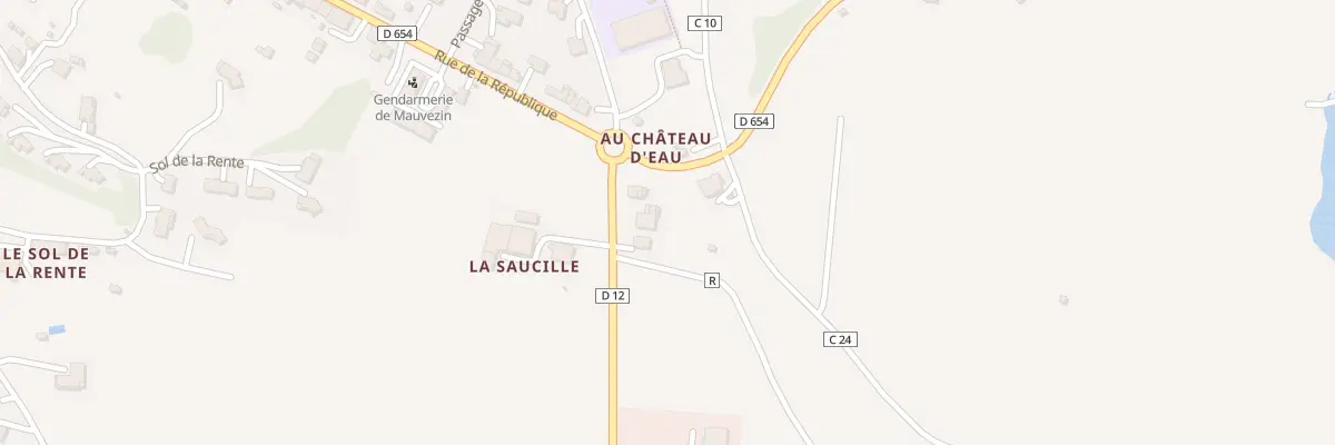 Plan du 5882 Rte de Gimont à Mauvezin