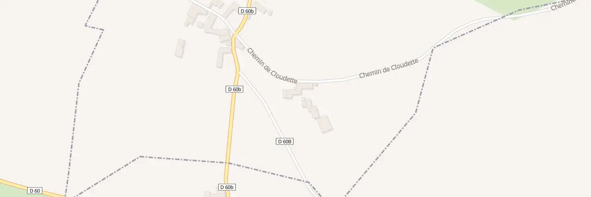 Plan du 48 Cloudette à Rouède