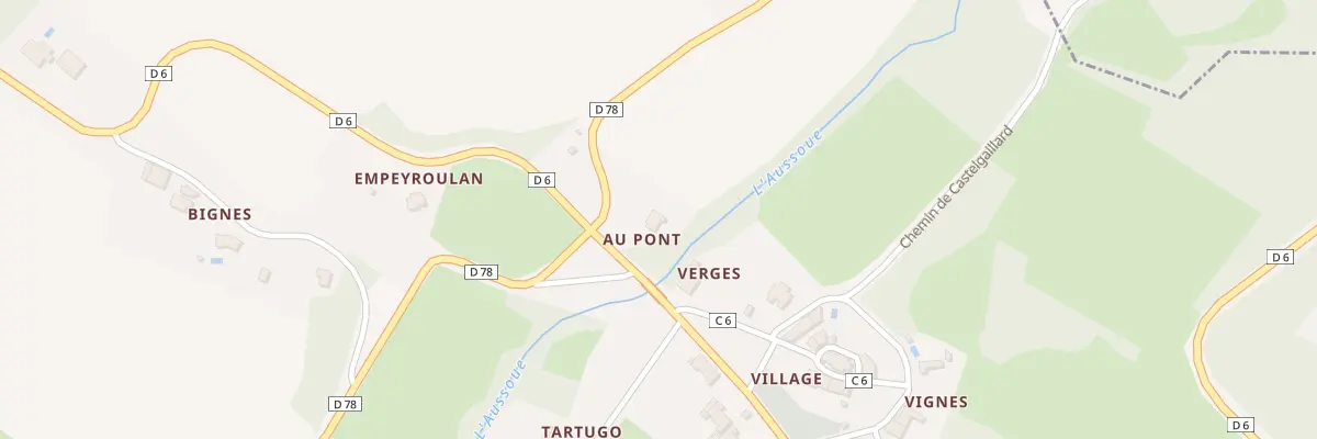 Plan du 28 Au Pont à Coueilles
